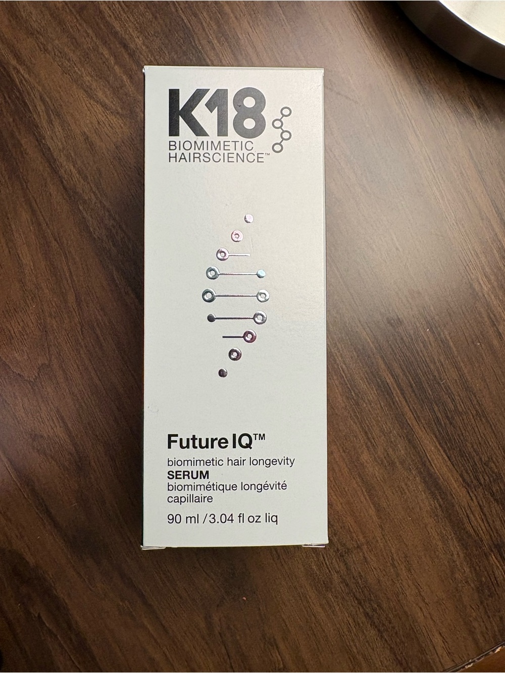 K18 Future IQ Biomimetic Hair Longevity Serum for Men - White
